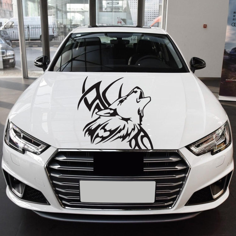 D-967 Wolf Tribe Pattern Car Modified Decorative Sticker(Black) - Decorative Sticker by PMC TechLife | Online Shopping South Africa | PMC TechLife | Buy Now Pay Later Mobicred