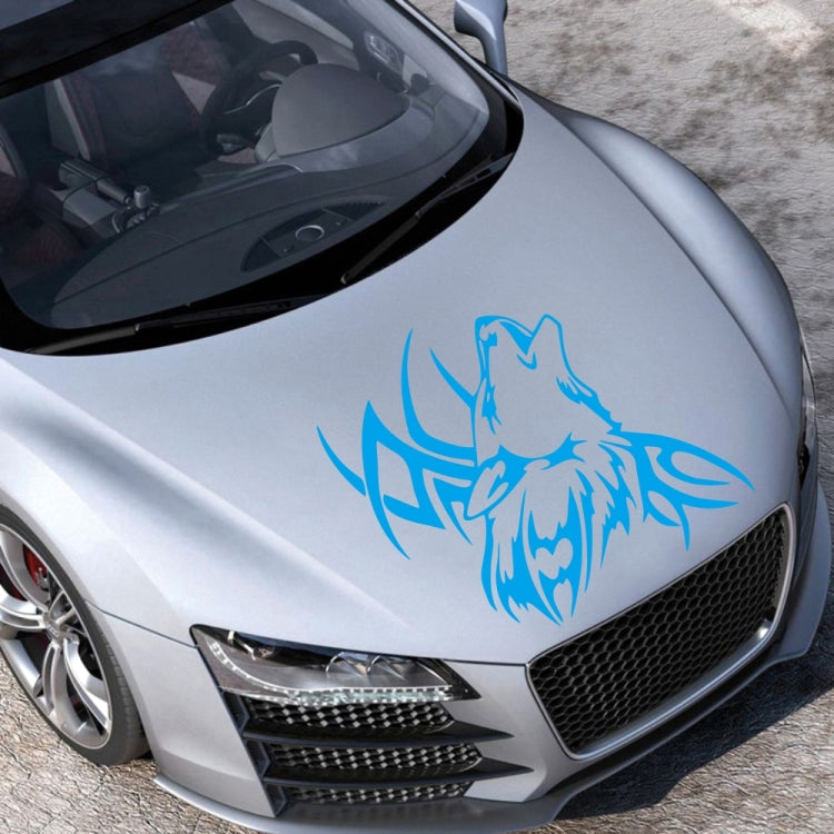 D-967 Wolf Tribe Pattern Car Modified Decorative Sticker(Blue) - Decorative Sticker by PMC TechLife | Online Shopping South Africa | PMC TechLife | Buy Now Pay Later Mobicred