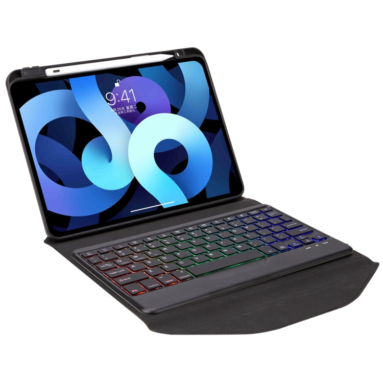 Z102BS Pen Slot Backlight Bluetooth Keyboard Leather Tablet Case For iPad 10.2 2021/2020/2019(Black) - Universal by PMC TechLife | Online Shopping South Africa | PMC TechLife