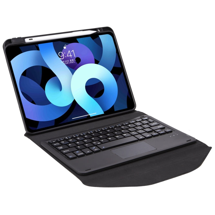 Z11B-A Pen Slot Touchpad Bluetooth Keyboard Leather Tablet Case For iPad Pro 11 2021/2020/2018(Black) - For iPad Pro by PMC TechLife | Online Shopping South Africa | PMC TechLife