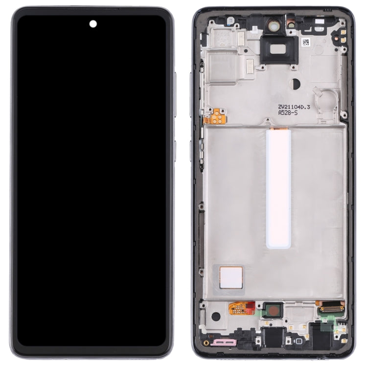 Original Super AMOLED LCD Screen For Samsung Galaxy A52S 5G SM-A528B Digitizer Full Assembly with Frame - free shipping - PMc TechLife - Order now!