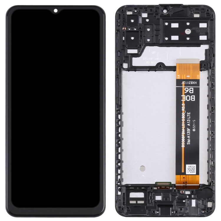 Original LCD Screen For Samsung Galaxy A13 4G SM-A135F Digitizer Full Assembly with Frame - free shipping - PMc TechLife - Order now!