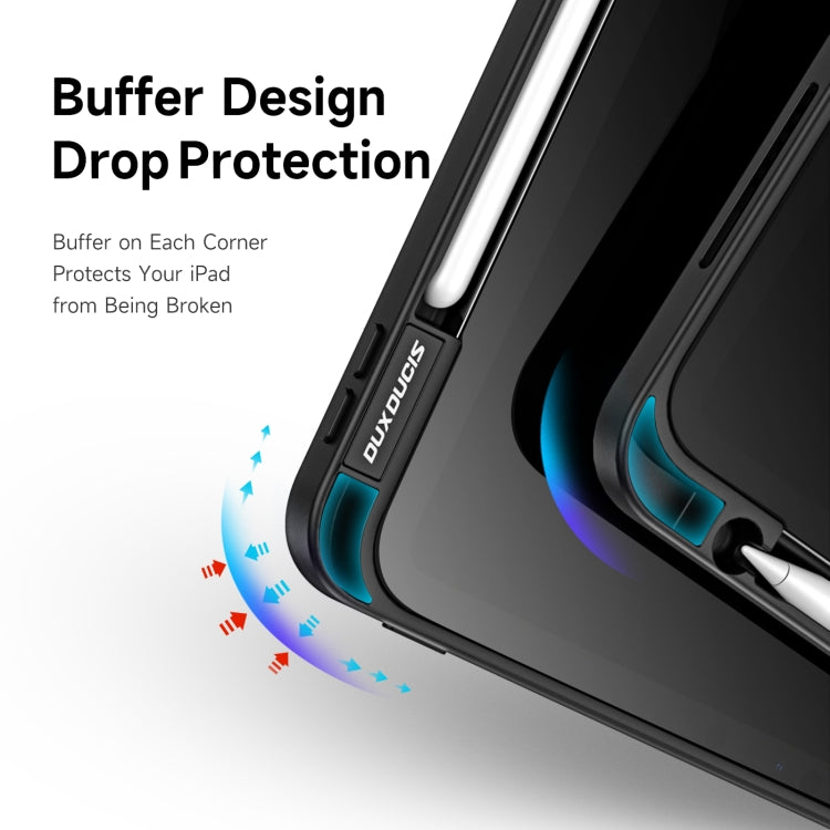 DUX DUCIS Magi Series Shockproof Tablet Case For iPad Pro 11 2022/2021/2020/2018 (Black) - free shipping - PMC Jewellery - Order now!