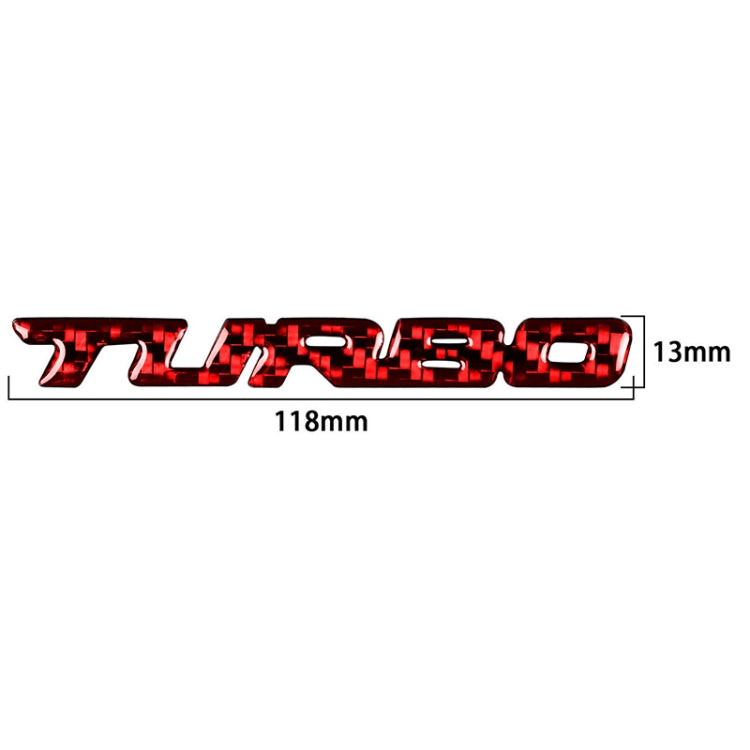 Car Carbon Fiber Body Random Decorative Stickers(Red) - Decorative Sticker by PMC TechLife | Online Shopping South Africa | PMC TechLife | Buy Now Pay Later Mobicred