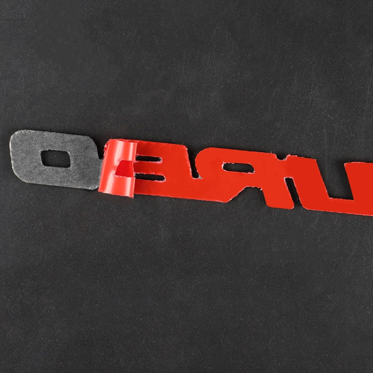 Car Carbon Fiber Body Random Decorative Stickers(Red) - Decorative Sticker by PMC TechLife | Online Shopping South Africa | PMC TechLife | Buy Now Pay Later Mobicred