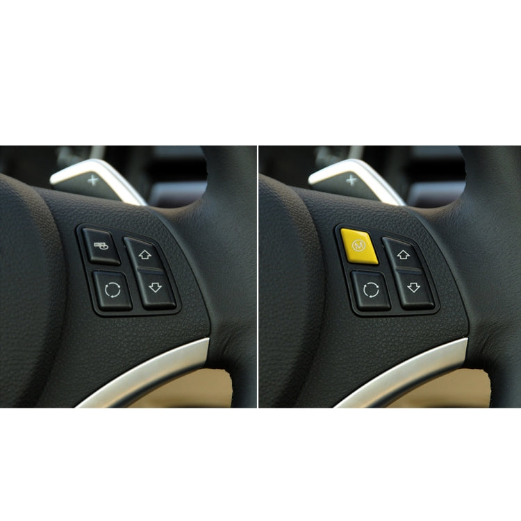 Car Sports Steering Wheel M Mode Switch-Button Cover Trim for BMW 3 Series E90 - Decoration Rings by PMC TechLife | Online Shopping South Africa | PMC TechLife | Buy Now Pay Later Mobicred