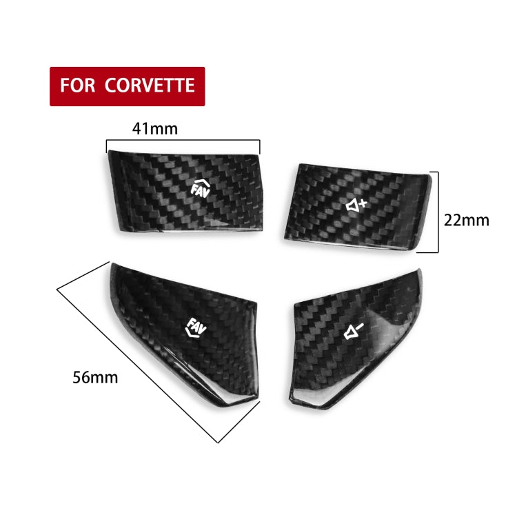 Car Steering Wheel Below Buttons for Chevrolet Corvette C8 2020-2021(White) - Steering Wheel Accessories by PMC TechLife | Online Shopping South Africa | PMC TechLife | Buy Now Pay Later Mobicred