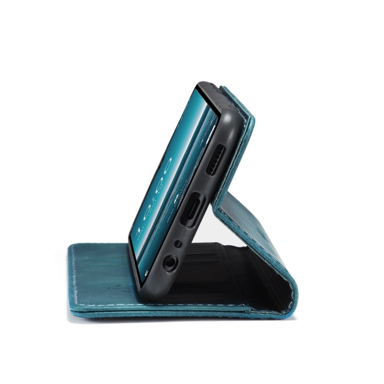 For Samsung Galaxy M33 5G CaseMe 013 Multifunctional Horizontal Flip Leather Phone Case(Blue) - free shipping - PMC Jewellery - Order now!