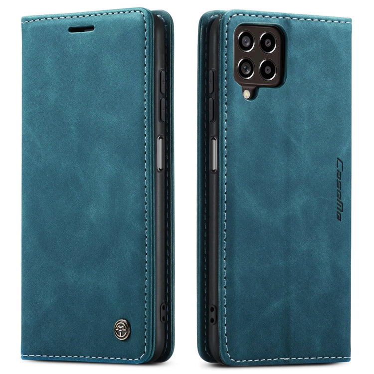 For Samsung Galaxy M53 5G CaseMe 013 Multifunctional Horizontal Flip Leather Phone Case(Blue) - free shipping - PMC Jewellery - Order now!