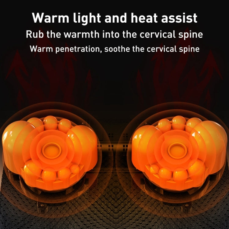 Multifunctional Hot Compress Neck Massager Car Cervical Spine Massage Pillow(Red Upgrade) - Seat Accessories by PMC TechLife | Online Shopping South Africa | PMC TechLife | Buy Now Pay Later Mobicred