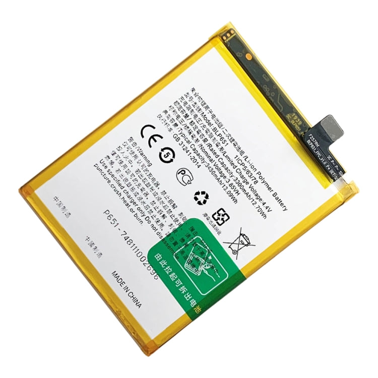 BLP651 3430mAh For OPPO R15 Pro Li-Polymer Battery Replacement - For OPPO by PMC Jewellery | Online Shopping South Africa | PMC Jewellery | Buy Now Pay Later Mobicred