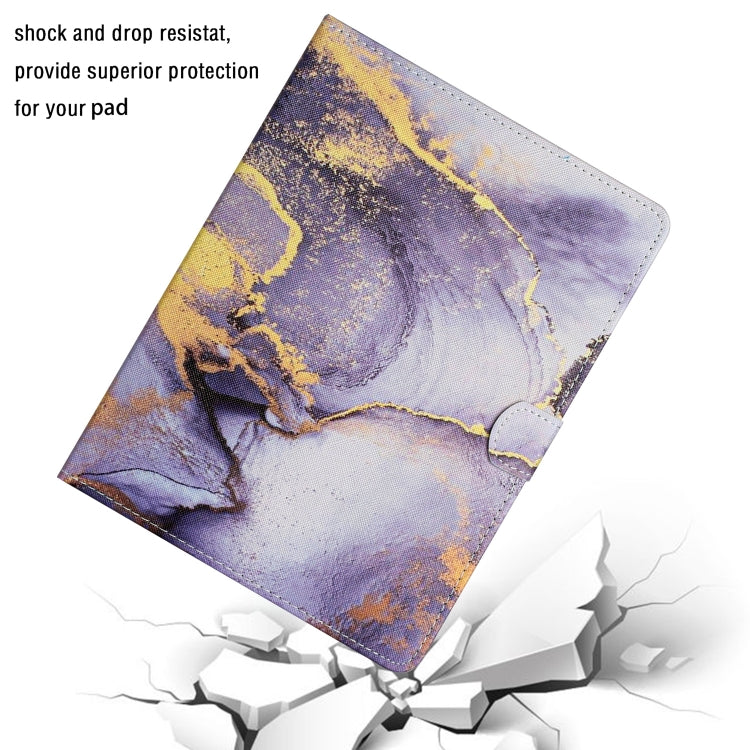 For 10 inch Tablet Marble Pattern Leather Tablet Case(Purple) - free shipping - PMC TechLife - Order now!