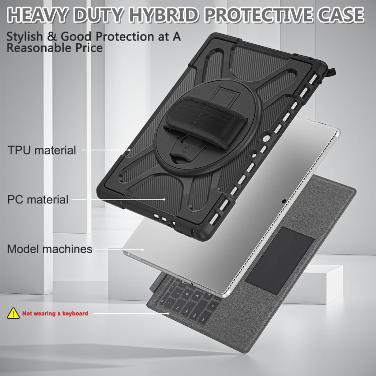 For MicroSoft Surface Pro 8 TPU + PC Tablet Case(Black) - Others by PMC TechLife | Online Shopping South Africa | PMC TechLife | Buy Now Pay Later Mobicred