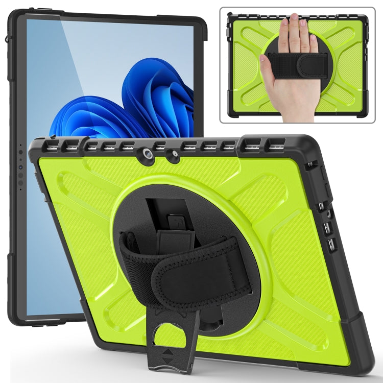 For MicroSoft Surface Pro 8 TPU + PC Tablet Case(Yellow Green) - Others by PMC TechLife | Online Shopping South Africa | PMC TechLife | Buy Now Pay Later Mobicred
