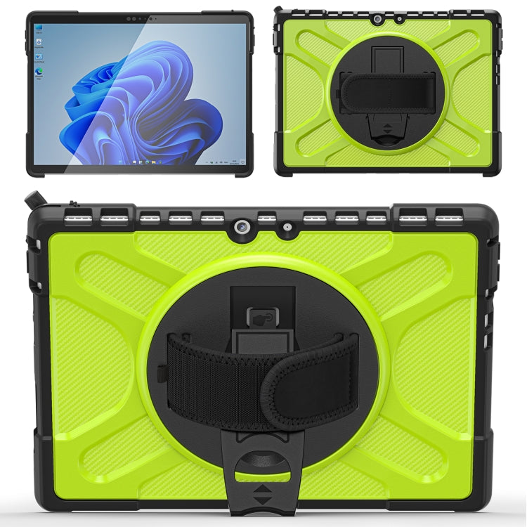For MicroSoft Surface Pro 8 TPU + PC Tablet Case(Yellow Green) - Others by PMC TechLife | Online Shopping South Africa | PMC TechLife | Buy Now Pay Later Mobicred