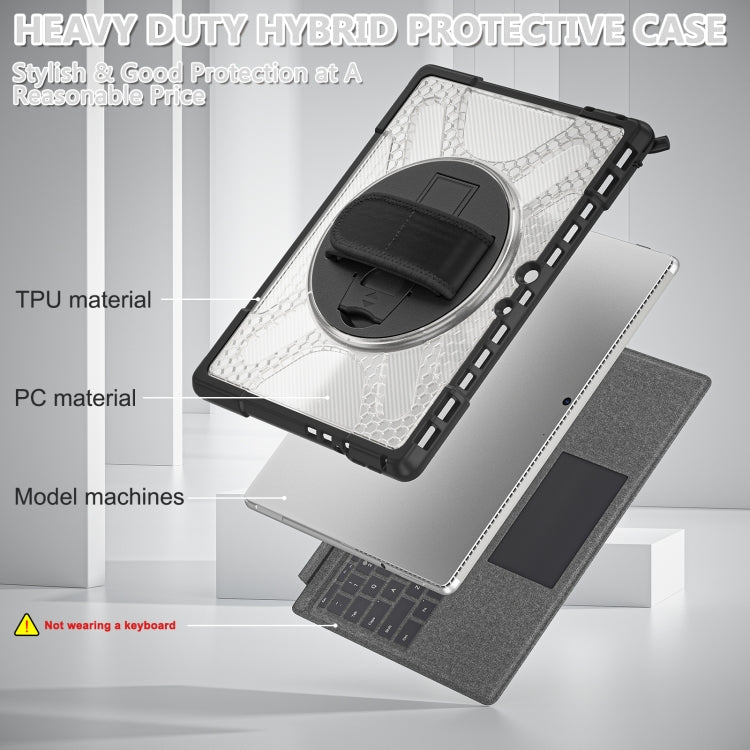 For MicroSoft Surface Pro 8 TPU + PC Tablet Case(Transparent) - Others by PMC TechLife | Online Shopping South Africa | PMC TechLife | Buy Now Pay Later Mobicred