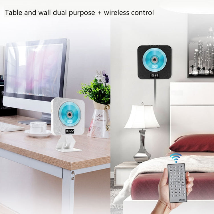 Kecag KC-608 Wall Mounted HD DVD Player Bluetooth CD Player(Blue) - free shipping - PMC Jewellery - Order now!