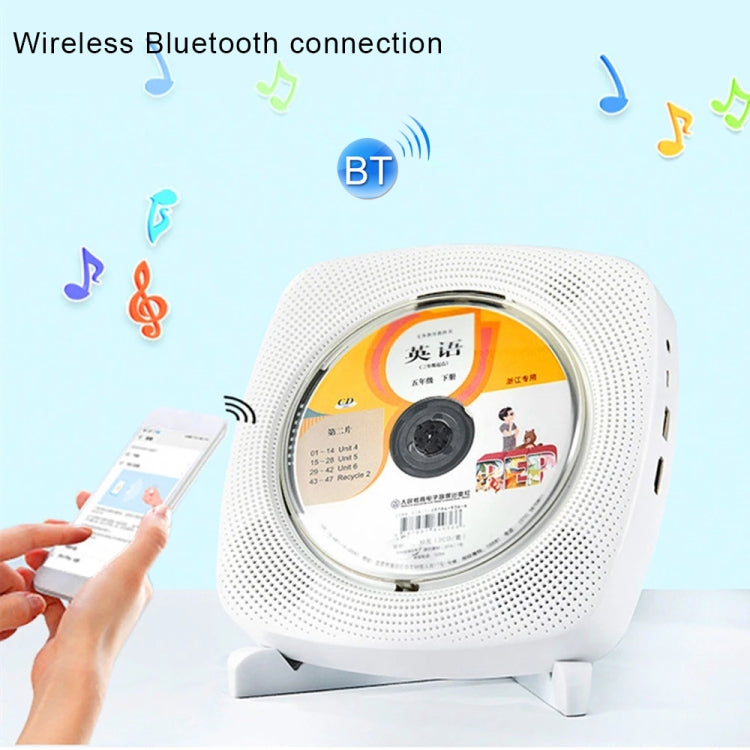 Kecag KC-609 Wall Mounted Home DVD Player Bluetooth CD Player, Specification:CD Version+ Not Connected to TV+ Plug-In Version(Blue) - free shipping - PMC Jewellery - Order now!