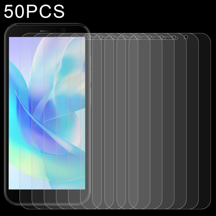 50 PCS 0.26mm 9H 2.5D Tempered Glass Film For Doogee X97 - For Doogee by PMC TechLife | Online Shopping South Africa | PMC TechLife | Buy Now Pay Later Mobicred