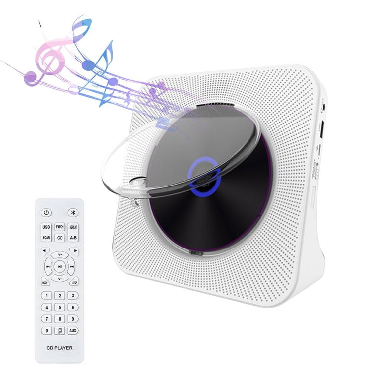 Kecag KC-806 2A Retro Bluetooth Music Disc Album CD Player, Specification:Plug-in Version(Pink) - free shipping - PMC Jewellery - Order now!