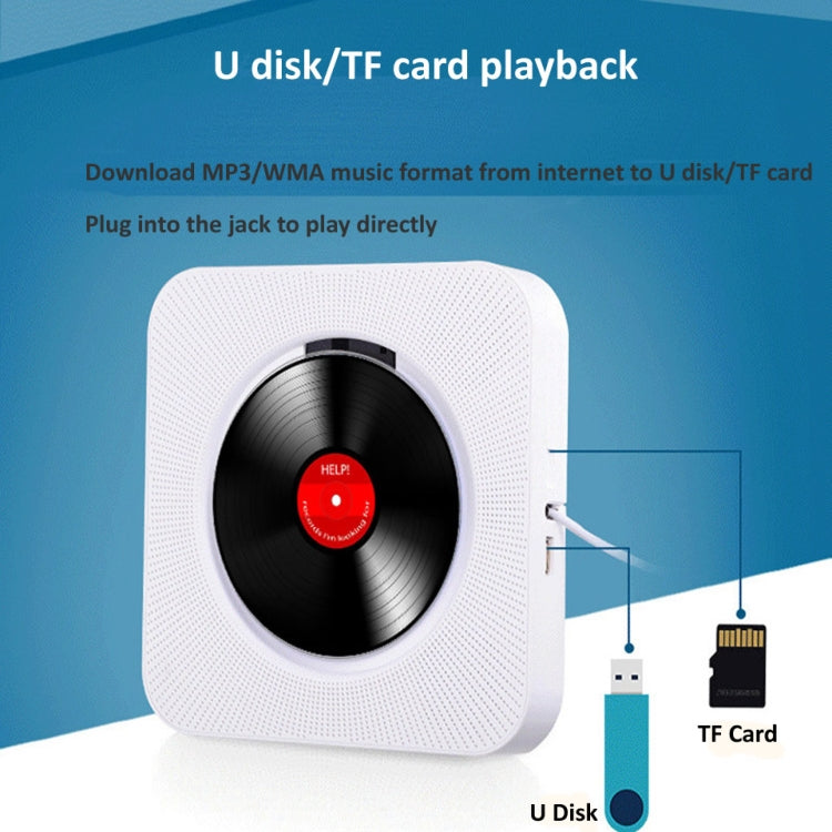 Kecag KC-809 10W Portable Bluetooth Album CD Player Player(Blue) - free shipping - PMC Jewellery - Order now!