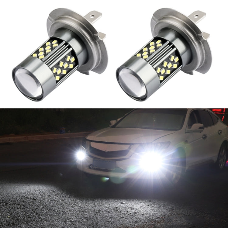 1 Pair H7 12V 7W Continuous Car LED Fog Light(White Light) - Fog / Driving Lights by PMC TechLife | Online Shopping South Africa | PMC TechLife | Buy Now Pay Later Mobicred