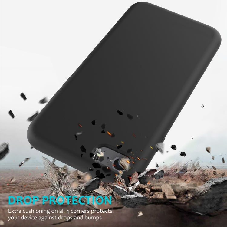 For iPhone SE 2022 / SE 2020 Shockproof Full Coverage Silicone Soft Protective Case(Black) - free shipping - PMC TechLife - Order now!