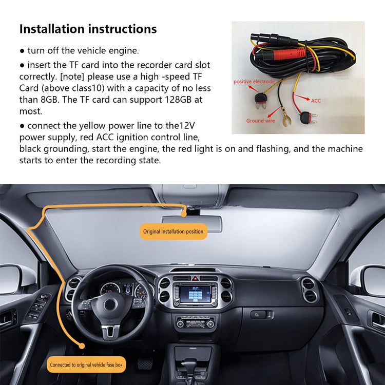 1080P Single Camera HD Night Vision WiFi Car Dash Cam Driving Recorder - free shipping - PMC TechLife - Order now!