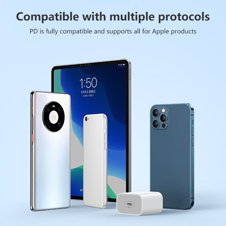 REMAX RP-U79 Speed Series 20W USB-C/Type-C Multi-Compatible Fast Charger, Specification:EU Plug(White) - free shipping - PMC Jewellery - Order now!