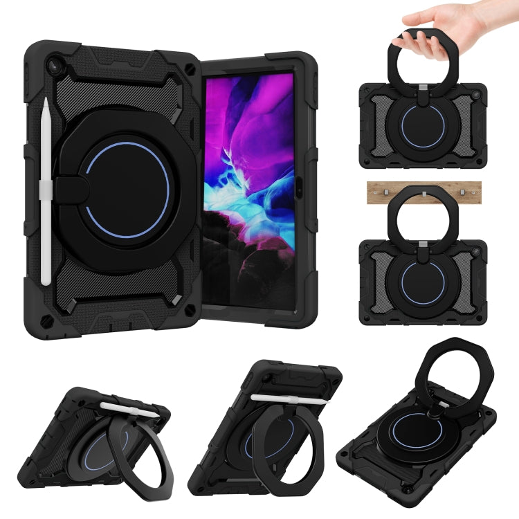 For Lenovo Tab M10 Plus 3rd Gen Armor Contrast Color Silicone + PC Tablet Case(Black) - Lenovo by PMC TechLife | Online Shopping South Africa | PMC TechLife | Buy Now Pay Later Mobicred