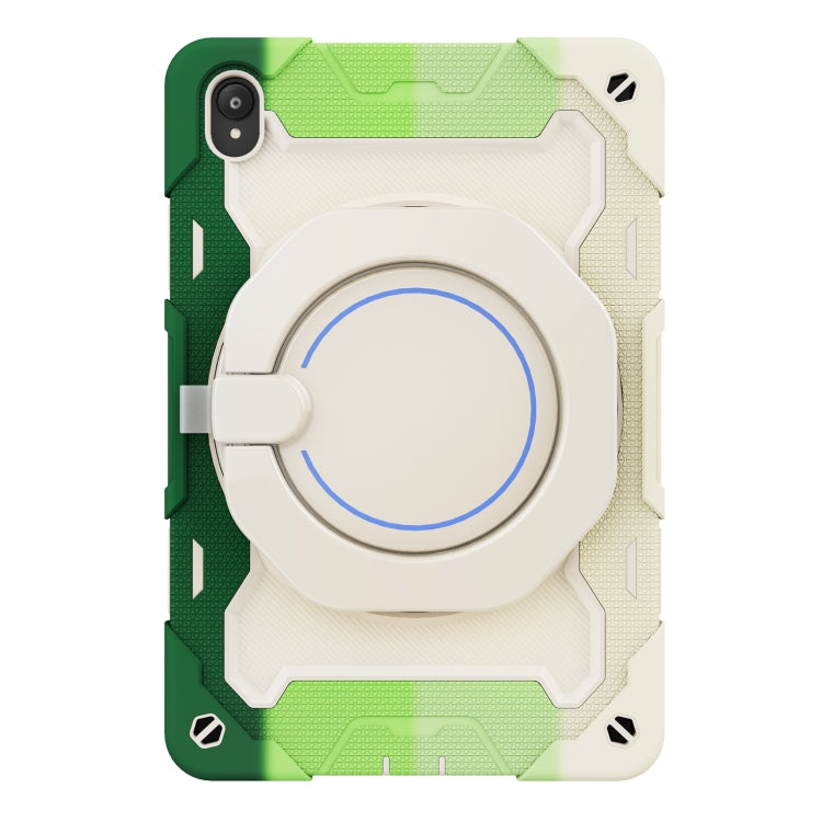 For Lenovo Tad P11 Armor Contrast Color Silicone + PC Tablet Case(Colorful Green) - free shipping - PMC TechLife - Order now!