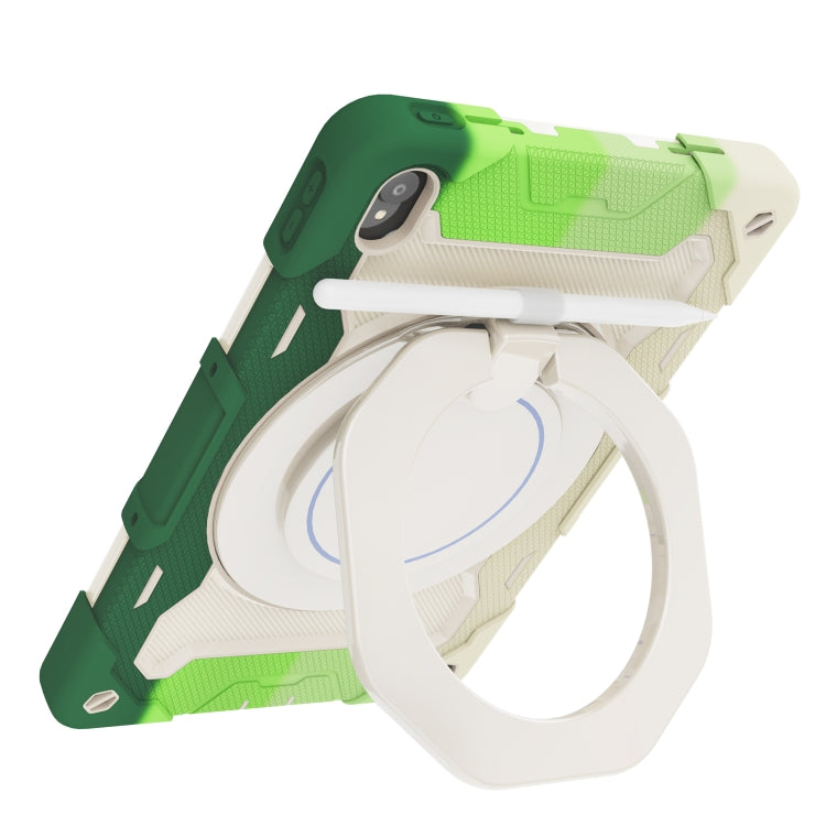 For Lenovo Tad P11 Armor Contrast Color Silicone + PC Tablet Case(Colorful Green) - free shipping - PMC TechLife - Order now!