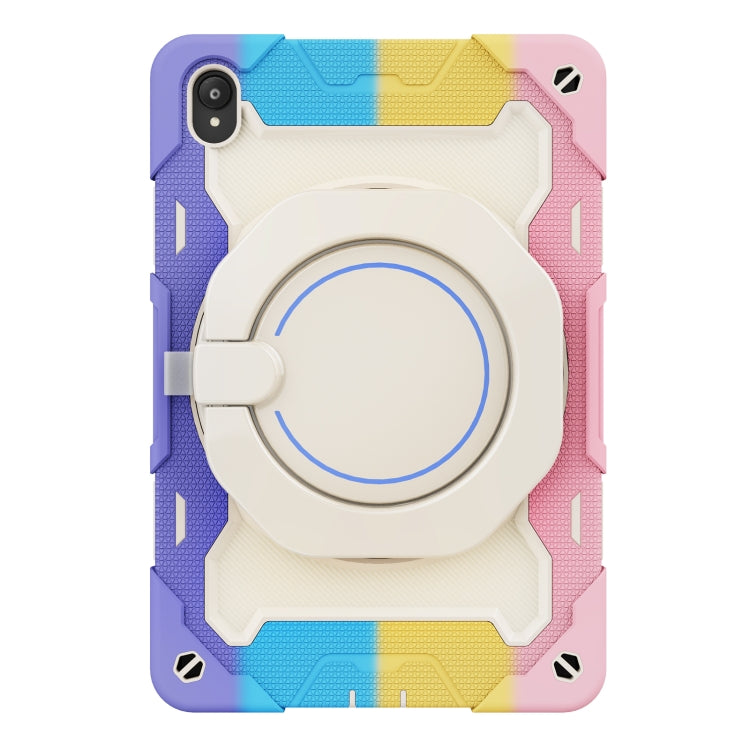 For Lenovo Tad P11 Armor Contrast Color Silicone + PC Tablet Case(Colorful Pink) - free shipping - PMC TechLife - Order now!