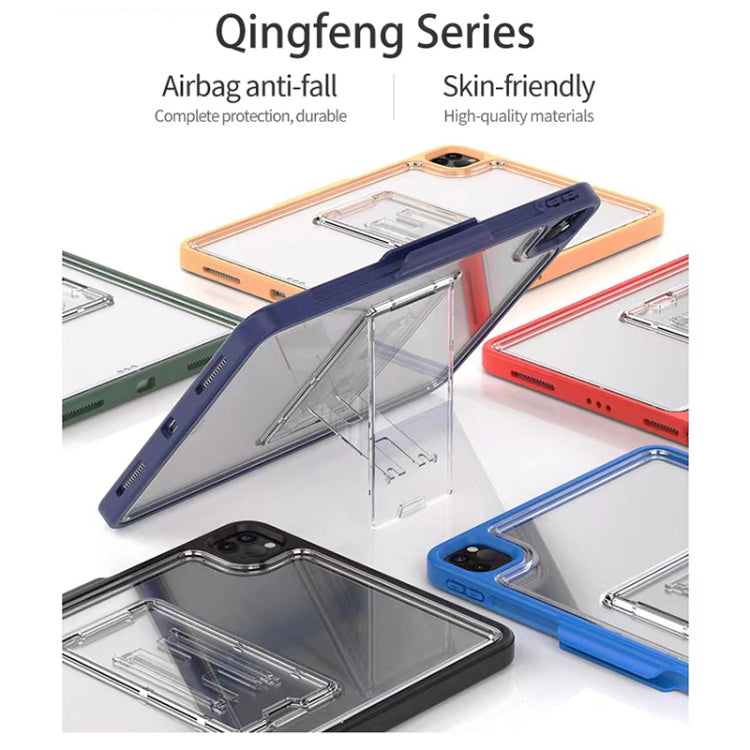 Mutural Transparent Holder Tablet Case For iPad Air 2022/ 2020 10.9(Blue) - free shipping - PMc TechLife - Order now!