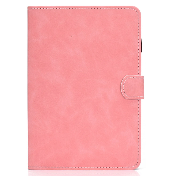 For Amazon Kindle Fire 7 2022 Cowhide Texture Smart Leather Tablet Case(Rose Gold) - Amazon by PMC TechLife | Online Shopping South Africa | PMC TechLife | Buy Now Pay Later Mobicred