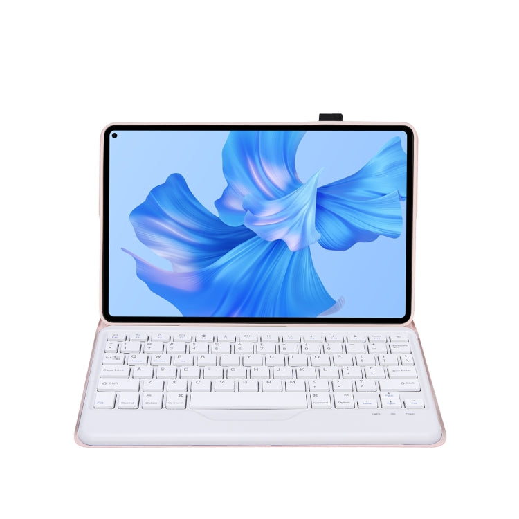 For Huawei MatePad Pro 11 2022 AHW12-B Detachable Sheep Pattern Bluetooth Keyboard Tablet Leather Case(Pink) - Huawei Keyboard by PMC TechLife | Online Shopping South Africa | PMC TechLife
