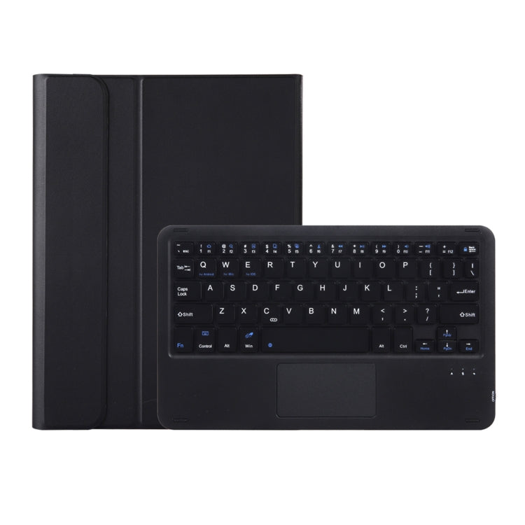 OP12-A Lambskin Texture Ultra-thin Bluetooth Keyboard Leather Case with Touchpad For OPPO Pad Air 10.4 inch(Black) - free shipping - PMC TechLife - Order now!