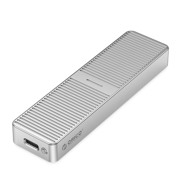 ORICO M222C3-G2-SV USB3.1 Gen2 Type-C 10Gbps M.2 NVMe SSD Enclosure(Silver) - HDD Enclosure by ORICO | Online Shopping South Africa | PMC Jewellery | Buy Now Pay Later Mobicred