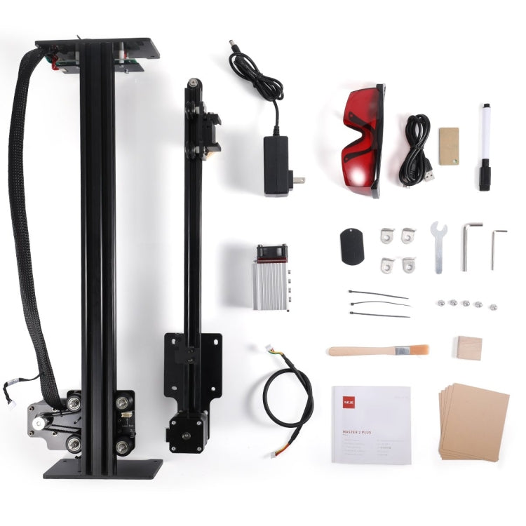 NEJE MASTER 3 Plus Laser Engraver with N40630 Laser Module(US Plug) - free shipping - PMC Jewellery - Order now!