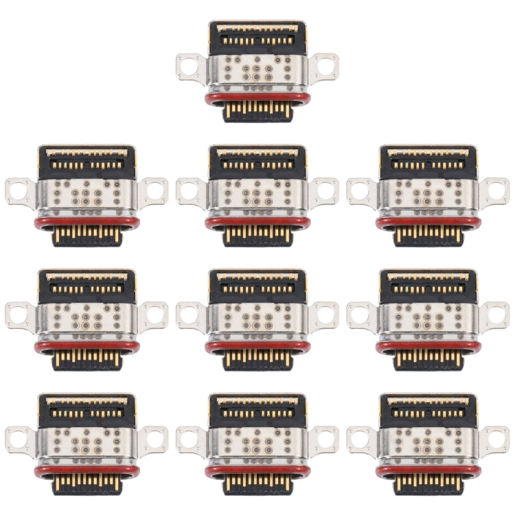 10 PCS Charging Port Connector For Huawei Nova 8 Pro 5G/Honor V40 5G - Tail Connector by PMC TechLife | Online Shopping South Africa | PMC TechLife | Buy Now Pay Later Mobicred