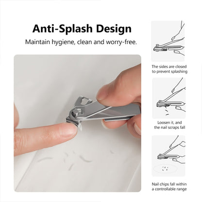 Original Xiaomi Youpin Huohou 4 in 1 Anti-splash Nail Clippers Set - Nail Clipper by Xiaomi | Online Shopping South Africa | PMC Jewellery | Buy Now Pay Later Mobicred