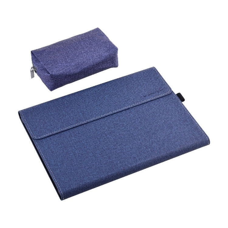 For Microsoft Surface Pro 9 All-Inclusive Drop Tablet PC Case With Power Pack(Dark Blue) - Others by PMC TechLife | Online Shopping South Africa | PMC TechLife | Buy Now Pay Later Mobicred