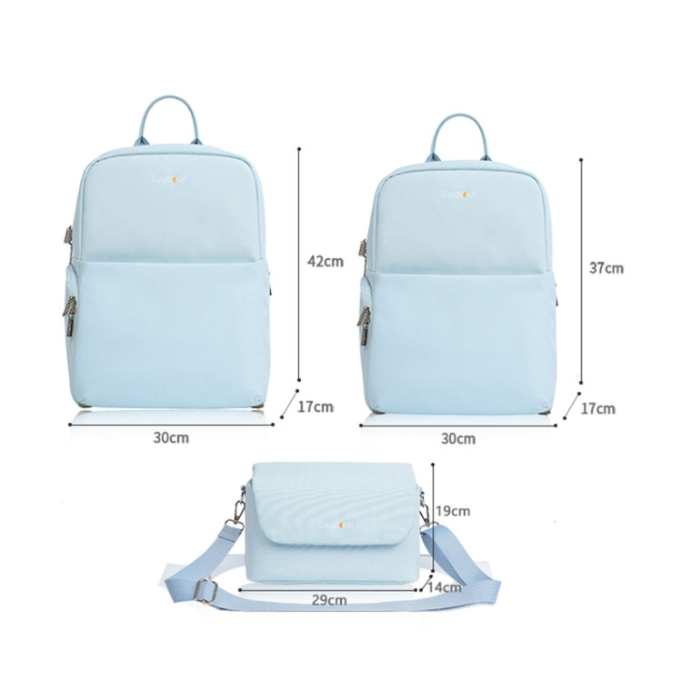 Cwatcun D75 Camera Backpacks Large Shockproof Cameras Lens Bags, Size:37 x 30 x 17cm(Blue) - free shipping - PMC TechLife - Order now!