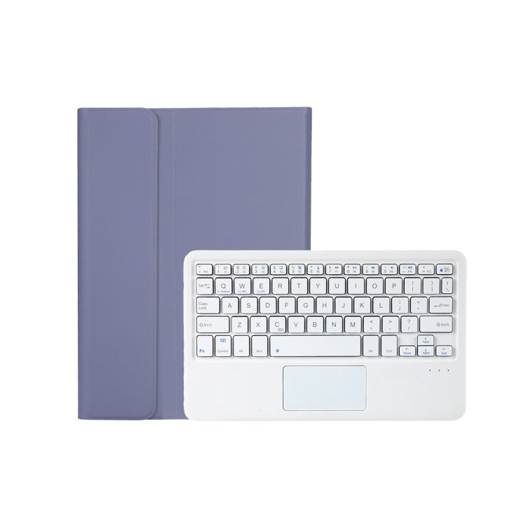 AM18-A Bluetooth Keyboard Leather Case with Touchpad For Lenovo XiaoXin Pad Pro 2022 11.2 inch(Blue) - Lenovo Keyboard by PMC TechLife | Online Shopping South Africa | PMC TechLife