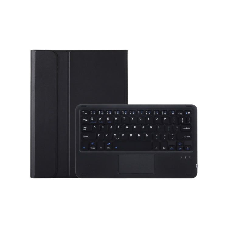 AM18-AS Tri-color Backlight Bluetooth Keyboard Leather Case with Touchpad For Lenovo XiaoXin Pad Pro 2022 11.2 inch(Black) - Lenovo Keyboard by PMC TechLife | Online Shopping South Africa | PMC TechLife