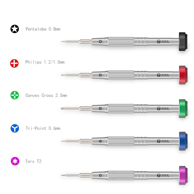 2UUL Torx T2 Colorful Flyshaft Screwdriver - free shipping - PMC TechLife - Order now!