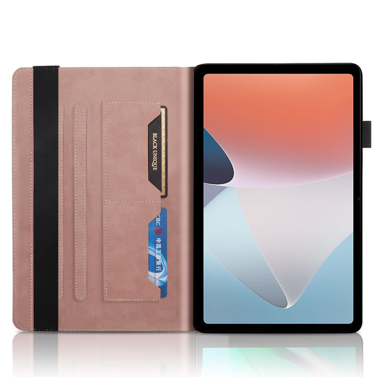 For OPPO Pad Air Life Tree Series Horizontal Flip Leather Tablet Case(Rose Gold) - OPPO by PMC TechLife | Online Shopping South Africa | PMC TechLife | Buy Now Pay Later Mobicred