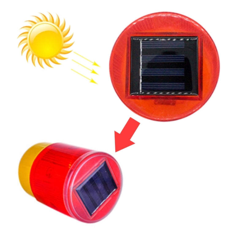 Night Solar Safety Warning Flash Light, Specification:01 Screw Fixed(Green) - Warning Lights by PMC TechLife | Online Shopping South Africa | PMC TechLife | Buy Now Pay Later Mobicred