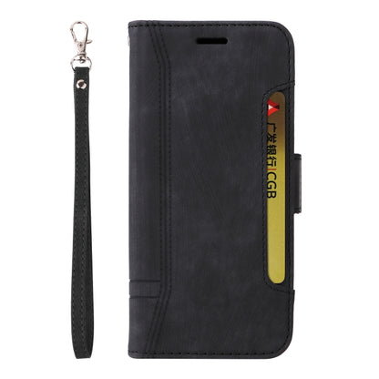 For Nothing Phone 1 BETOPNICE Dual-side Buckle Leather Phone Case(Black) - More Brand by BETOPNICE | Online Shopping South Africa | PMC Jewellery | Buy Now Pay Later Mobicred