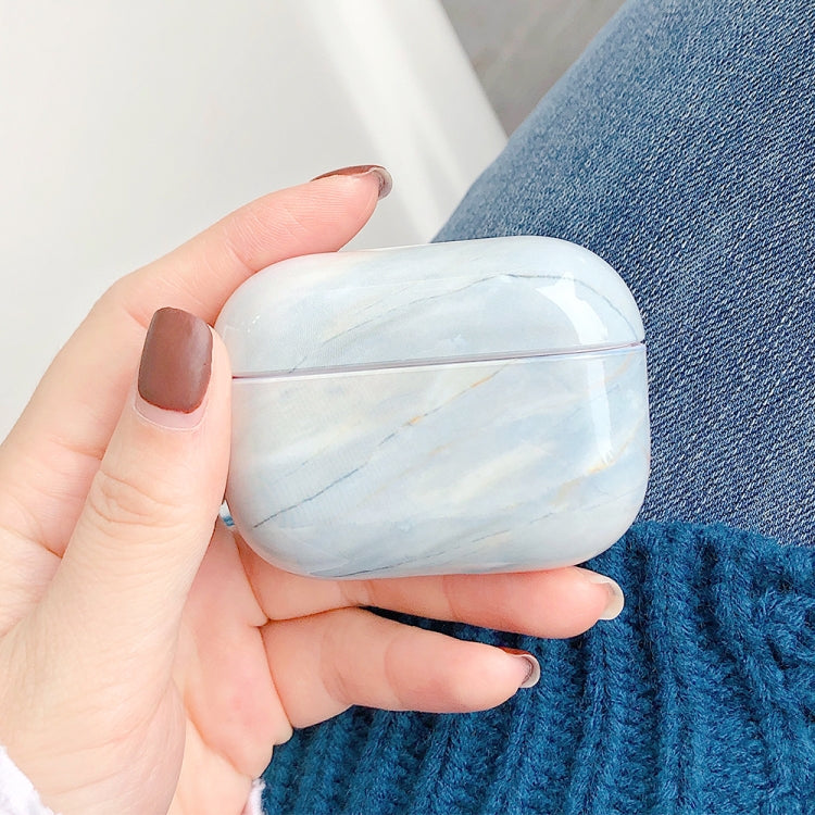 For AirPods Pro 2 Marble Pattern Wireless Earphone Protective Case(Malachite Green) - For AirPods Pro 2 by PMC Jewellery | Online Shopping South Africa | PMC Jewellery | Buy Now Pay Later Mobicred